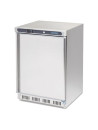 Polar 140L stainless steel negative under-counter freezer