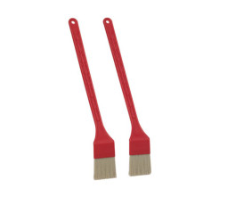 Vikan Taoster Brush - 395mm - Medium fiber - Red - Set of 2