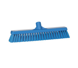 Vikan Broom 410mm - Soft fiber - Blue