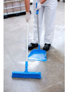 Vikan Broom 410mm - Soft fiber - Blue