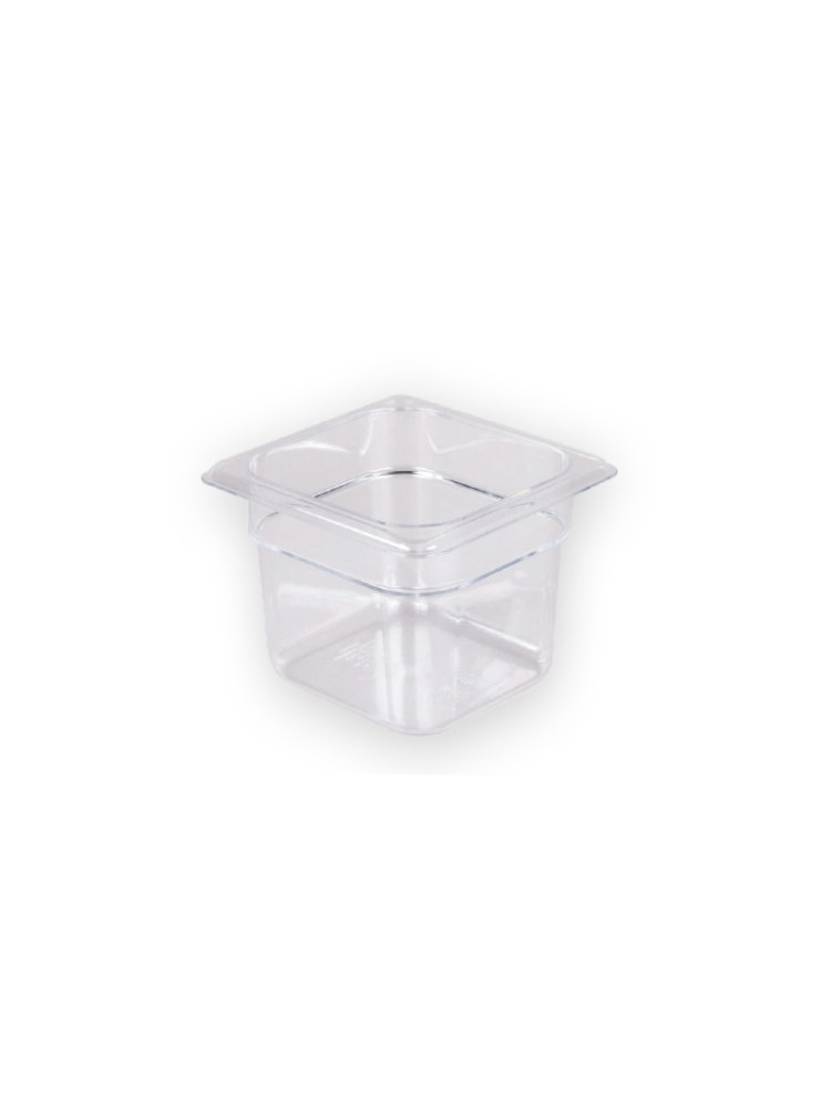 Bac GN 1/6 en polycarbonate Cambro (profondeur 100mm)