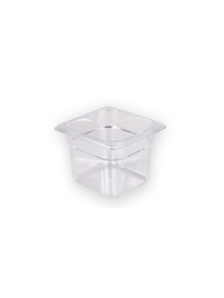 Bac GN 1/6 en polycarbonate Cambro (profondeur 100mm)