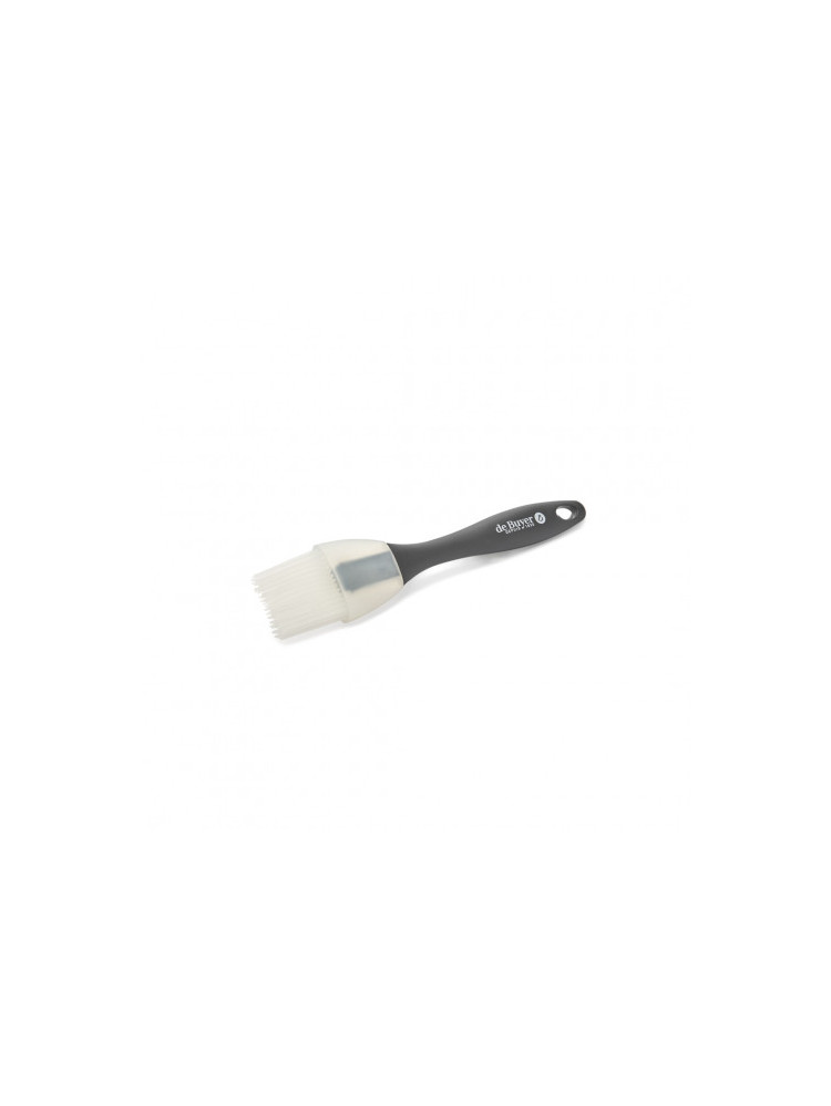 Silicone brush black handle 19.50 cm