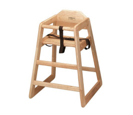 Wooden baby high chair 50 cm