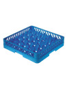 Glass washing rack 36 compartments 50 x 50 x 10.3cm