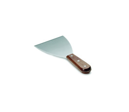 Scraper, Pan, 6\" wide, wood handle