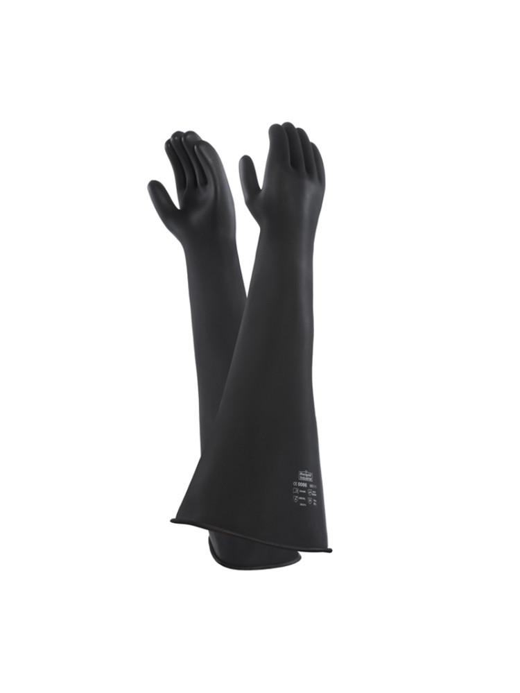 Pair of gloves \"RUBBER GAUNTLET\" 60cm / Size 10