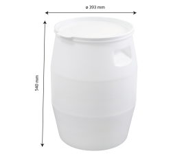 Fut de 50 litres Gilac avec couvercle