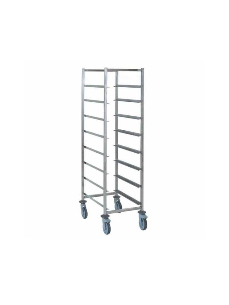 8-level horizontal locker trolley