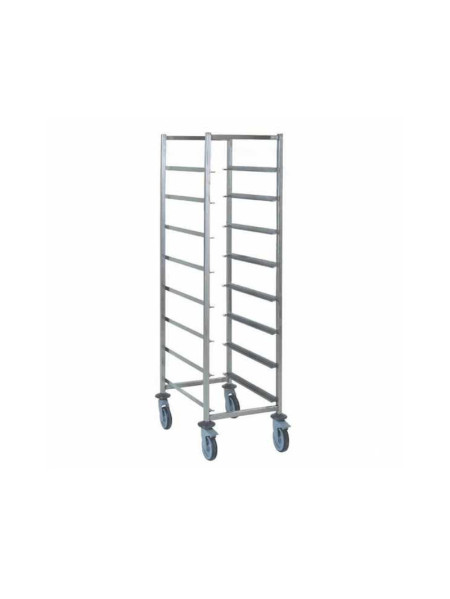 8-level horizontal locker trolley