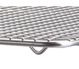Grille pâtissière chrome - 60 x 40 cm