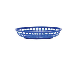TableCraft blue oval serving basket