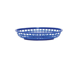 TableCraft Blue Oval Serving Basket