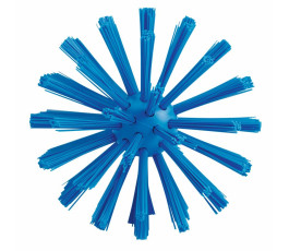 Vikan cylindrical brush Ø90mm - Medium/hard fiber - Blue