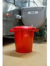 Hygiene Bucket, 5.28 Gallon(s), Red