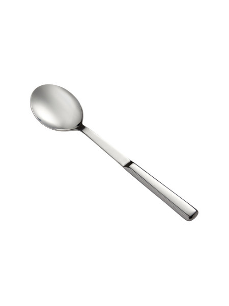 Hollow handle buffetware solid serving spoon