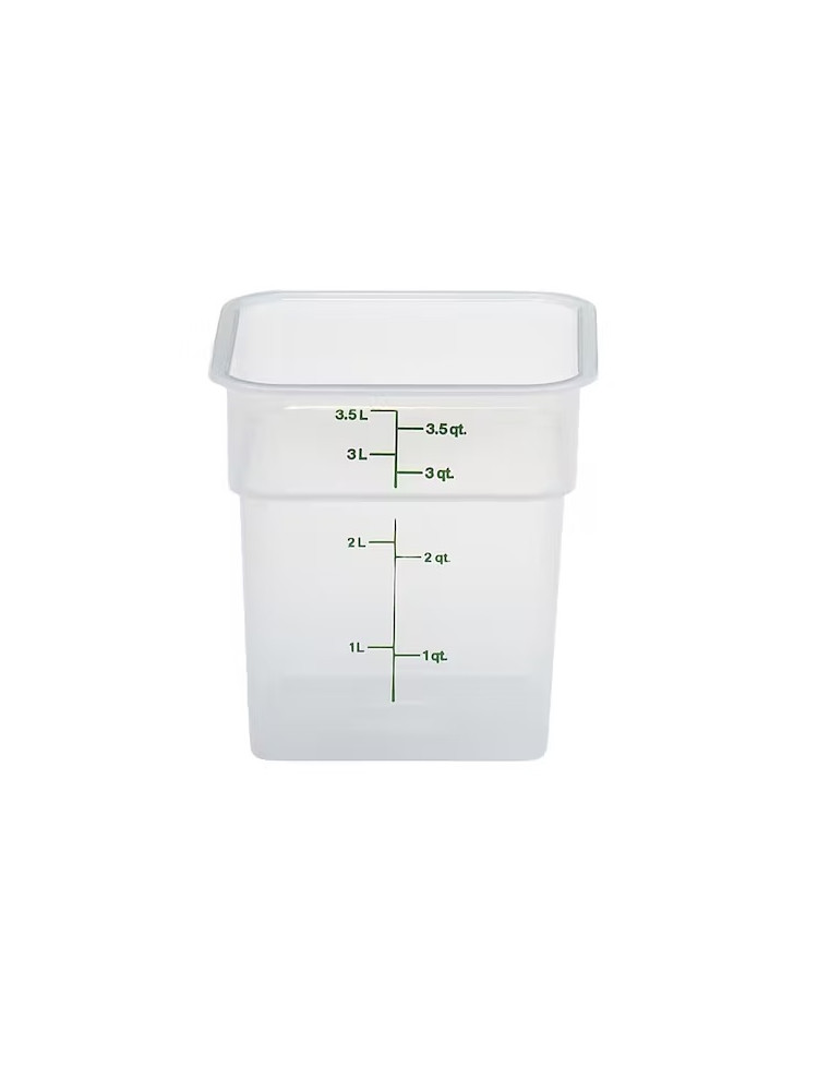 Conteneur alimentaire Cambro gradué et transparent