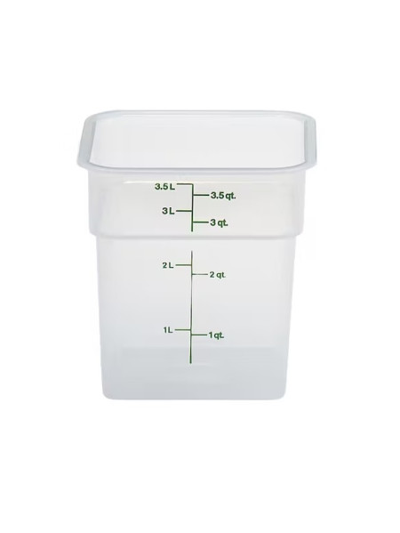 Conteneur alimentaire Cambro gradué et transparent Conteneur alimentaire Cambro gradué et transparent