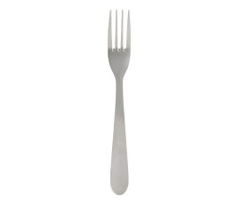 Lot de 12 fourchettes de table inox