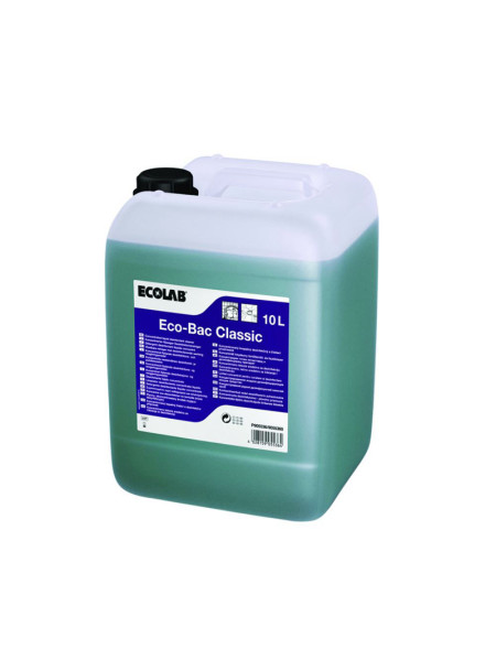 ECOLAB - ECO-BAC CLASSIC 10 L - Concentrated bactericidal disinfectant detergent