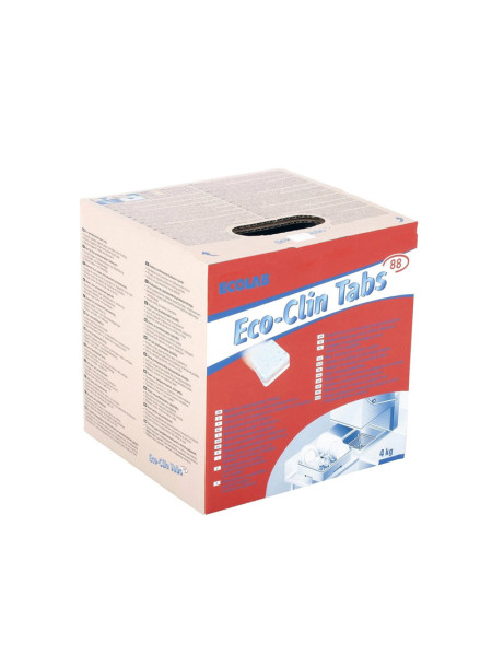 ECO CLIN TABS 88 - Tablettes de lavage pour MLV professionnelles - 4 kg
