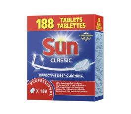 SUN dishwasher tablets - Box of 188