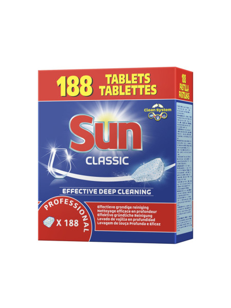 SUN dishwasher tablets - Box of 188