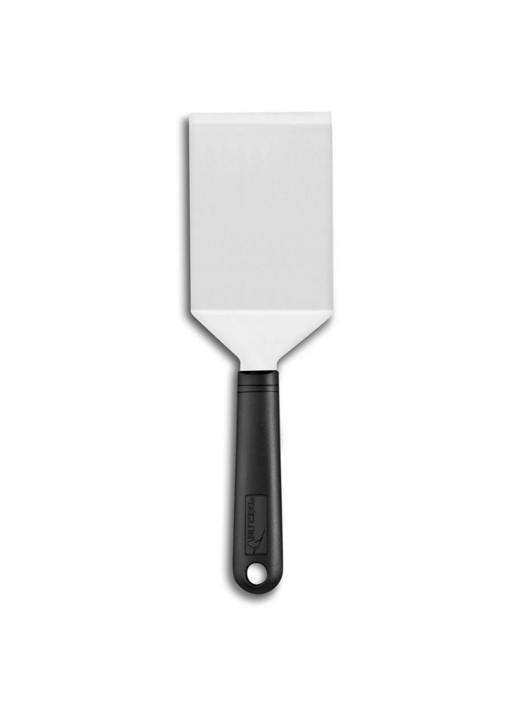 Wide angled hamburger shovel - stainless steel - 15 x 8 cm - Stop-slip handle