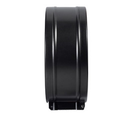 Black toilet paper dispenser - 400m