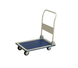 Handling trolley with handle