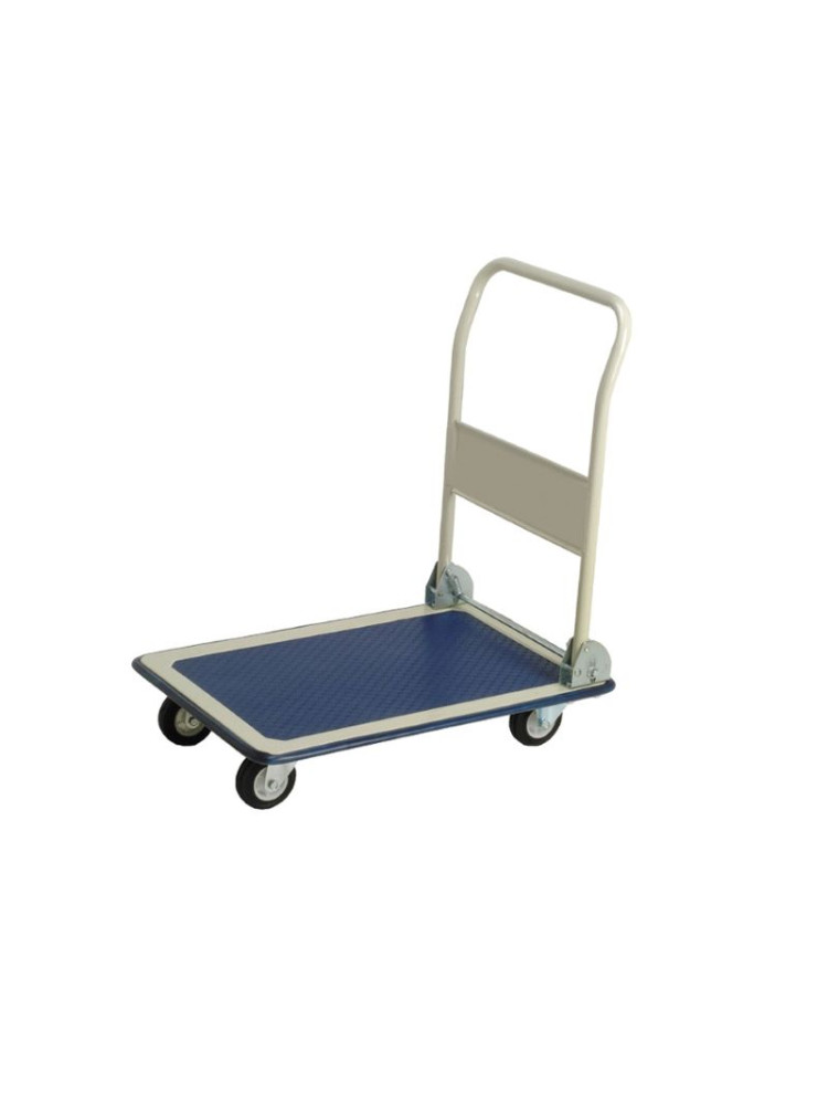 Handling trolley with handle