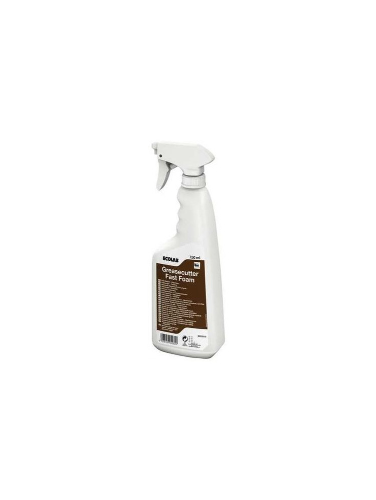 Ecolab GREASECUTTER Fast Foam Dégraissant four et grill  4 x 750ml