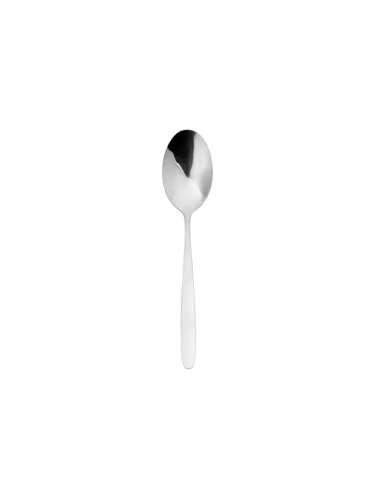 Set of 12 stainless steel dessert spoons 18/0 Frida
