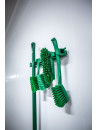 Vikan Hi-Flex green wall mount for brushes