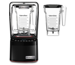 Blendtec Stealth 885 blender with 2 soft lids and 2 1L jars