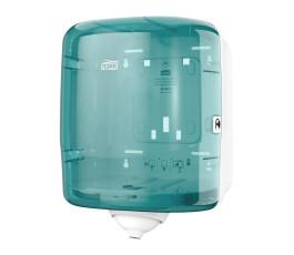 Tork Reflex Single Sheet Dispenser White/Turquoise