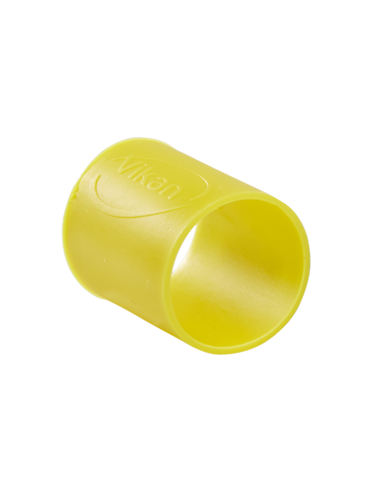 Vikan colored rubber collar Ø26mm - Yellow - Pack of 5