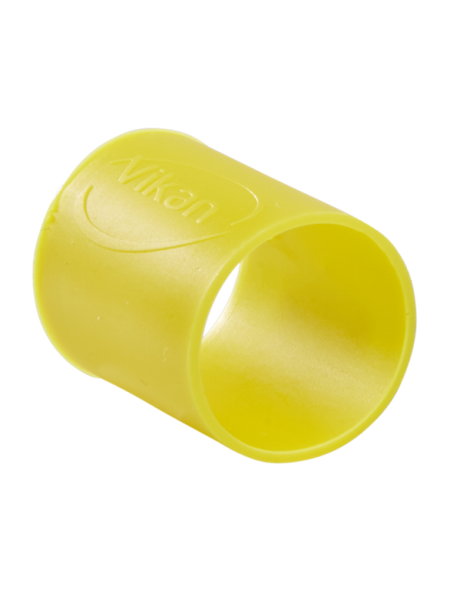 Vikan colored rubber collar Ø26mm - Yellow - Pack of 5