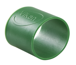 Collier coloré en caoutchouc diamètre 26cm Vert par 5