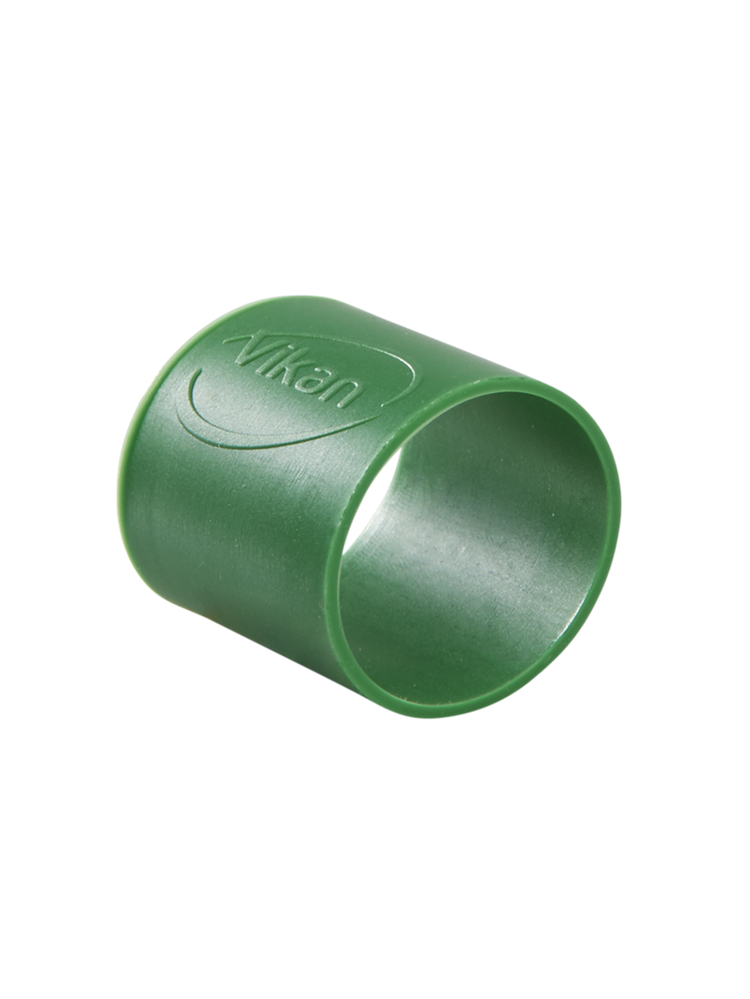 Vikan colored rubber collar Ø26mm - Green - Pack of 5