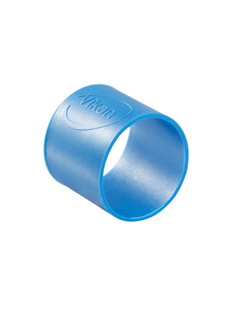 Vikan colored rubber collar Ø26mm - Blue - Pack of 5