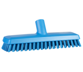 Vikan deck washer/brush 270mm - Very hard fiber - Blue