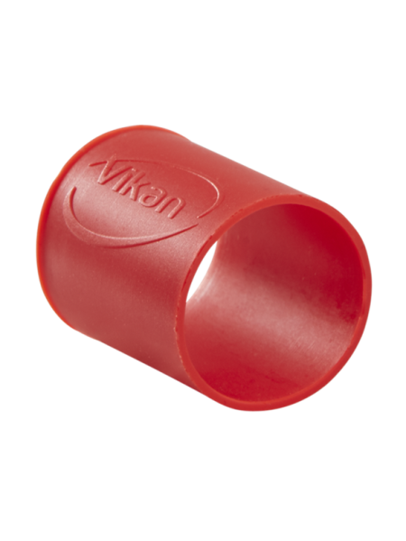 Vikan colored rubber collar Ø26mm - Red - Pack of 5