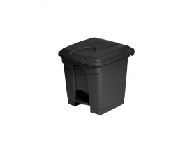 Probbax 30L black pedal bin