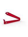 Set of 10 red closing clips - Length 25,5cm