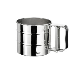 Stainless steel flour sifter 500grs
