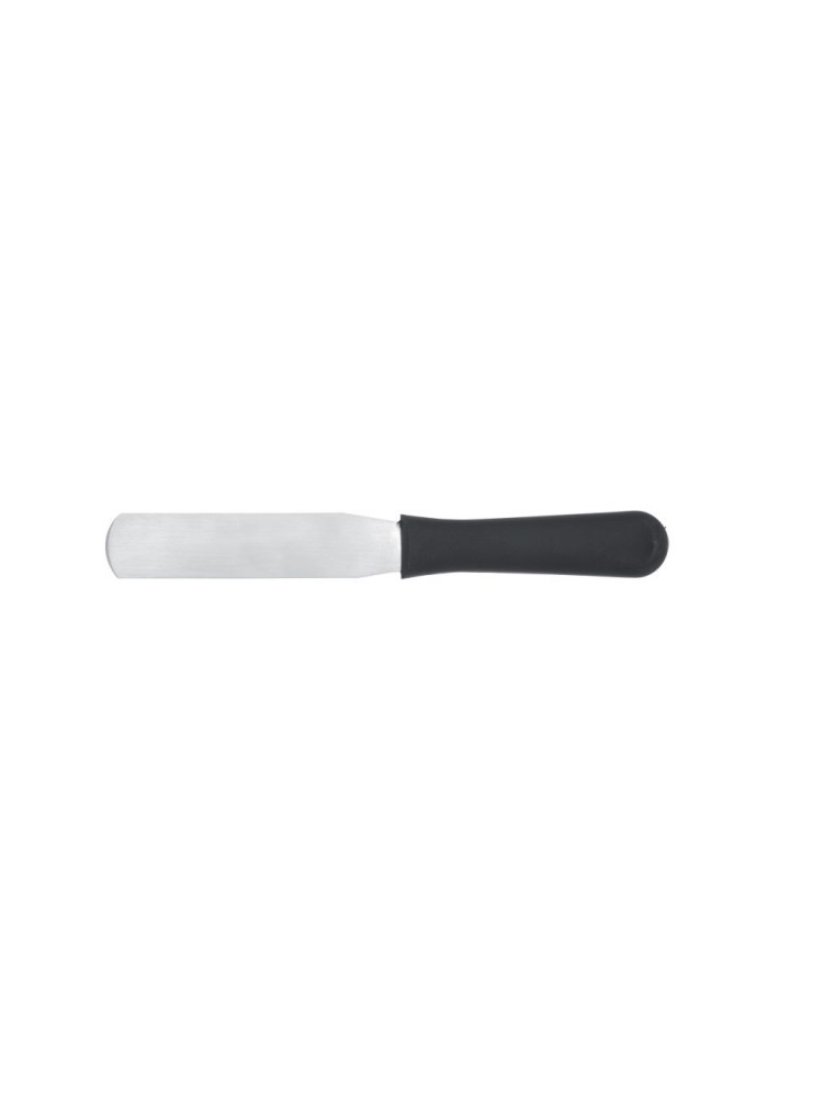 Spatule droite 14 cm avec manche noir - Pro.cooker | Vue principale