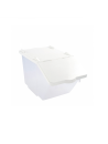 Bread bin with transparent plastic lid 30L