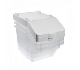 Gilac 30L stackable storage box with lid