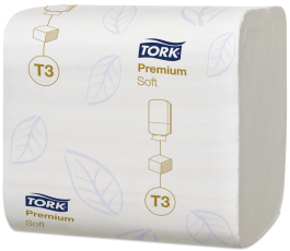 Soft sheet-by-sheet toilet paper - Package of 30 - Packs of 252 sheets